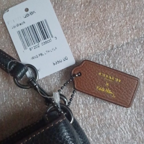 COACH x Keith Haring Lyla Crossbody Shoulder Bag Statue of Liberty -NWT - Picture 4 of 15